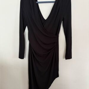 BCBGeneration Elegant Black Asymmetrical Dress
